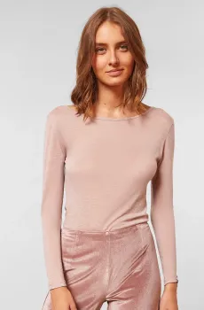 Женский бежевый лонгслив VICTORY Бежевый L Etam 6529635