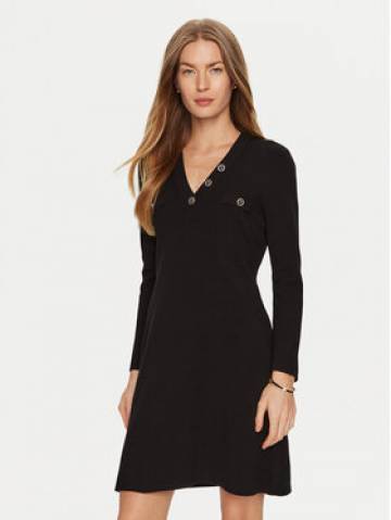 TWINSET Трикотажна сукня 241TP3094 Чорний Regular Fit TWINSET Трикотажна сукня 241TP3094 Чорний Regular Fit