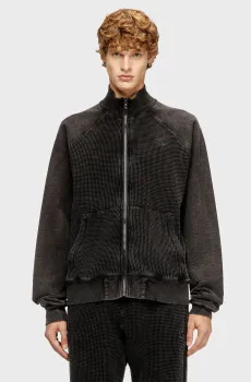 Мужская темно-серая спортивная кофта FELPA Серый L Diesel A20311 0ALBU