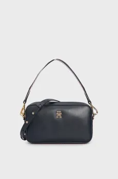 Женская темно-синяя сумка TH DISTINCT CAMERA BAG CORP Синий ONESIZE Tommy Hilfiger AW0AW17332