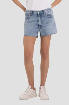 Женские голубые джинсовые шорты Голубой 28 Replay WB685 .000.108 49B
