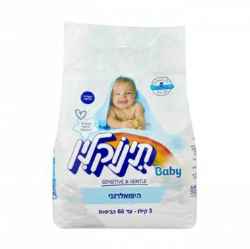 Детский стиральный порошок TinoClean, 66 стирок, 3 кг Детский стиральный порошок TinoClean, 66 стирок, 3 кг