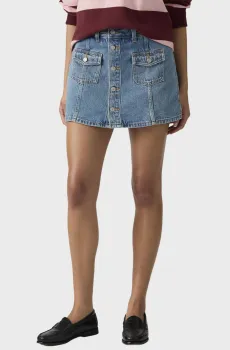 Женская голубая джинсовая юбка Голубой 28 Levi’s® 005NA;0000