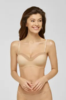 Женский бежевый бюстгальтер Бежевый 85B MARC&ANDRE W21-1150-BNM-SY