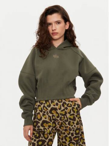 Alpha Industries Світшот 148041 Зелений Regular Fit Alpha Industries Світшот 148041 Зелений Regular Fit