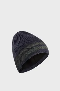 Мужская темно-синяя шапка Синий ONESIZE Camel Active 406540-6M54-48