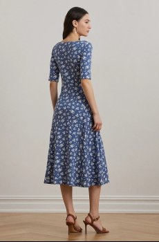 Хлопковое платье Lauren Ralph Lauren