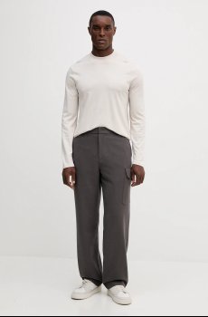 Брюки с примесью шерсти Armani Exchange