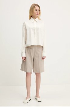 Шерстяные шорты MM6 Maison Margiela
