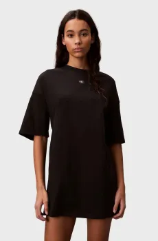 Женское черное платье OVERSIZED Черный S Calvin Klein Jeans LV047F228G