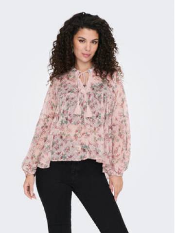 ONLY Блузка Aida 15283695 Рожевий Loose Fit ONLY Блузка Aida 15283695 Рожевий Loose Fit