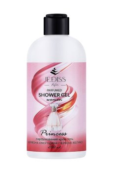 Парфюмированный крем-гель для душа Jediss Princess Parfumed Shower Gel женский, 200 мл