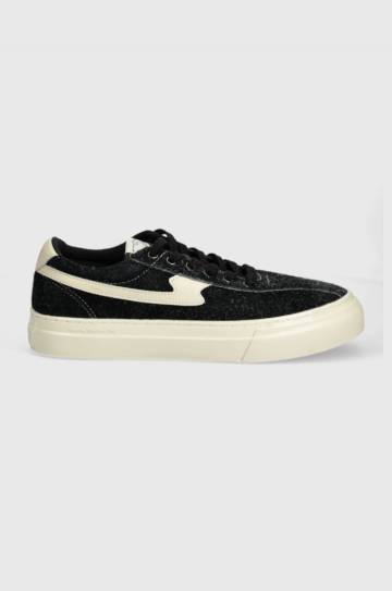Замшевые кроссовки Stepney Workers Club Dellow S-Strike Cup Raw Suede цвет чёрный YA15017 Замшевые кроссовки Stepney Workers Club Dellow S-Strike Cup Raw Suede цвет чёрный YA15017