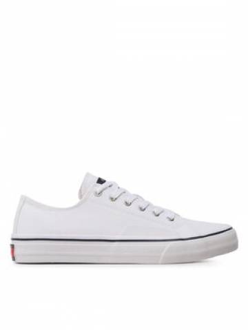 Tommy Jeans Кросівки Skate Canvas Ess EM0EM01175 Білий Tommy Jeans Кросівки Skate Canvas Ess EM0EM01175 Білий