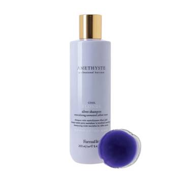 Нейтрализующий фиолетовый шампунь FarmaVita Amethyste Cool Blonde Silver Shampoo для седых и осветленных волос, 250 мл Нейтрализующий фиолетовый шампунь FarmaVita Amethyste Cool Blonde Silver Shampoo для седых и осветленных волос, 250 мл