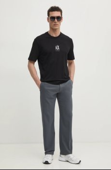 Хлопковая футболка Armani Exchange