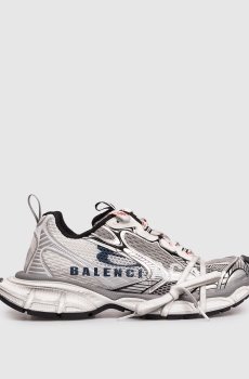 Серые кроссовки 3XL с логотипом