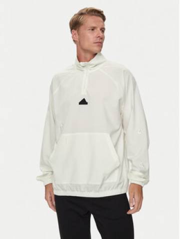 adidas Світшот Embroidery IP3799 Білий Regular Fit adidas Світшот Embroidery IP3799 Білий Regular Fit