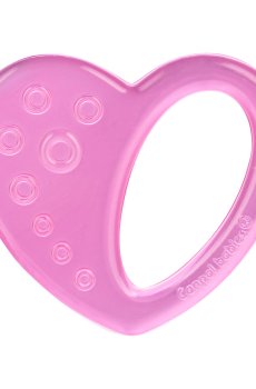 Игрушка-прорезыватель для зубов Canpol Babies Сердце, розовый, с рождения (2/294)