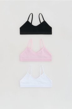 Reserved - Білизняний топ, набір з 3 - різнобарвний - 898IH-MLC