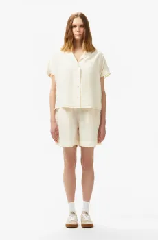 Женские желтые шорты Желтый 34 Lacoste FF051970V