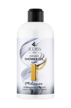 Парфюмированный крем-гель для душа Jediss Milioner Parfumed Shower Gel мужской, 200 мл