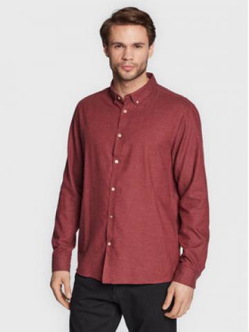 Solid Сорочка Pete 21107465 Бордовий Regular Fit Solid Сорочка Pete 21107465 Бордовий Regular Fit