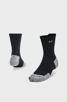 Черные носки UA AD Run Cushion 1pk Mid Черный 47.5-50.5 Under Armour 1376076-001