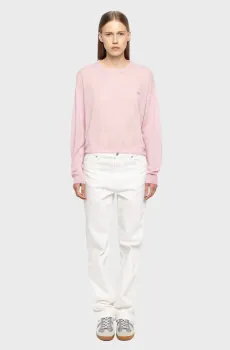 Женский розовый кашемировый свитер Swapy Розовый S-M ZADIG&VOLTAIRE KWSW03019_PEONIE
