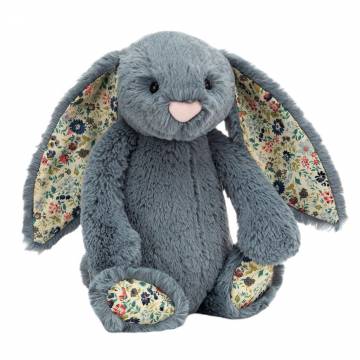 Мяка іграшка Jellycat Зайчик сіро-блакитний M 31 см (BL3DUSKN)