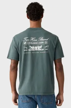 Мужская голубая футболка Голубой XL Levi’s® 005HV;0003