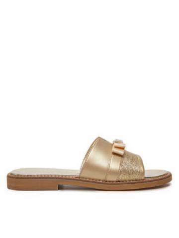 Tommy Hilfiger Шльопанці Sandal T4A2-33942-0572 S Золотий Tommy Hilfiger Шльопанці Sandal T4A2-33942-0572 S Золотий