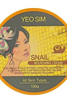 Питательный крем для лица Juno Yeo Sim Snail Nourishing Cream с муцином улитки, 100 г
