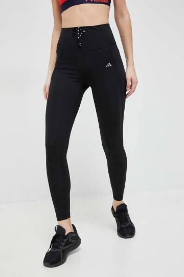 Леггинсы для бега adidas Performance Running Essentials цвет чёрный однотонные Леггинсы для бега adidas Performance Running Essentials цвет чёрный однотонные