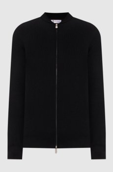 Черный кардиган