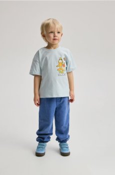 Reserved - Спортивні штани з ефектом прання - синій - 955IQ-55X