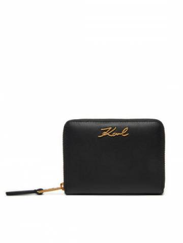 KARL LAGERFELD Великий жіночий гаманець A1W32105 Чорний KARL LAGERFELD Великий жіночий гаманець A1W32105 Чорний