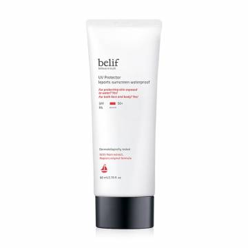 Солнцезащитный крем для лица Belif UV Protector Leports Sunscreen Waterproof SPF 50+ PA++++, 80 мл
