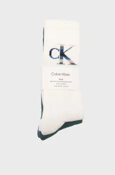 Мужские носки (2 пары) MONOGRAM Разноцветный 39-42 Calvin Klein 701228802