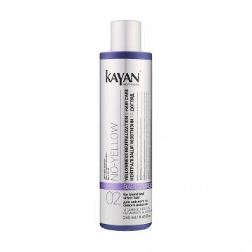 Маска Kayan Professional No-Yellow Balm-Mask для нейтрализации желтизны волос, 250 мл Маска Kayan Professional No-Yellow Balm-Mask для нейтрализации желтизны волос, 250 мл