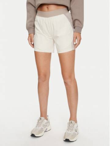 Reebok Спортивні шорти Running 2 in 1 Short 100076065 Бежевий Slim Fit Reebok Спортивні шорти Running 2 in 1 Short 100076065 Бежевий Slim Fit