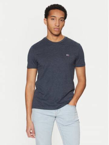 Tommy Jeans Футболка Jaspe DM0DM20363 Cиній Slim Fit Tommy Jeans Футболка Jaspe DM0DM20363 Cиній Slim Fit