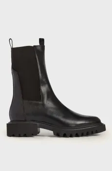 Женские черные кожаные челси HALLIE Черный 40 AllSaints W115FB