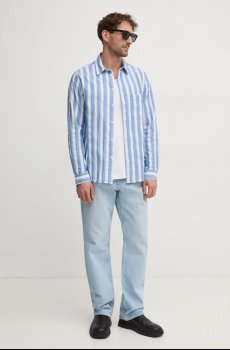 Хлопковая рубашка Samsoe Samsoe