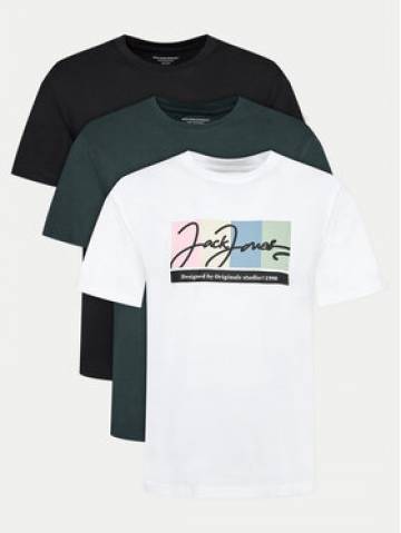 Jack&Jones Набір з 3 футболок Portland 12271616 Кольоровий Relaxed Fit Jack&Jones Набір з 3 футболок Portland 12271616 Кольоровий Relaxed Fit