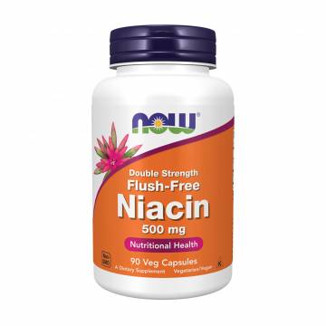 Ниацин NOW foods Flush-Free Niacin, 500 мг, 90 капсул Ниацин NOW foods Flush-Free Niacin, 500 мг, 90 капсул