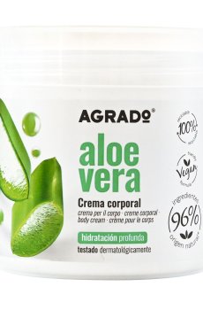 Крем для тела Agrado Aloe Vera Body Cream, 400 мл
