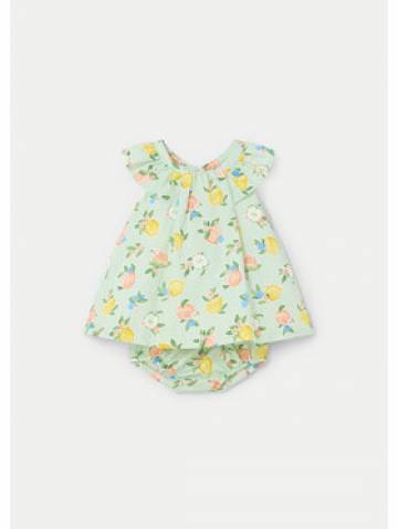 Mayoral Літня сукня 1834 Зелений Regular Fit Mayoral Літня сукня 1834 Зелений Regular Fit
