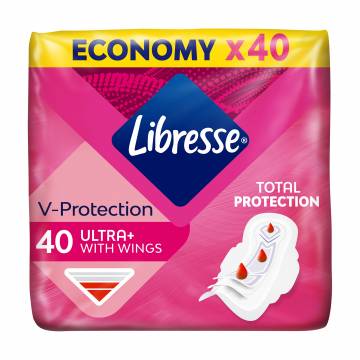 Прокладки гигиенические Libresse Ultra, 40 шт Прокладки гигиенические Libresse Ultra, 40 шт