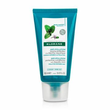 Бальзам для волос Klorane Anti-Pollution Protective Conditioner With Aquatic Mint, 150 мл Бальзам для волос Klorane Anti-Pollution Protective Conditioner With Aquatic Mint, 150 мл